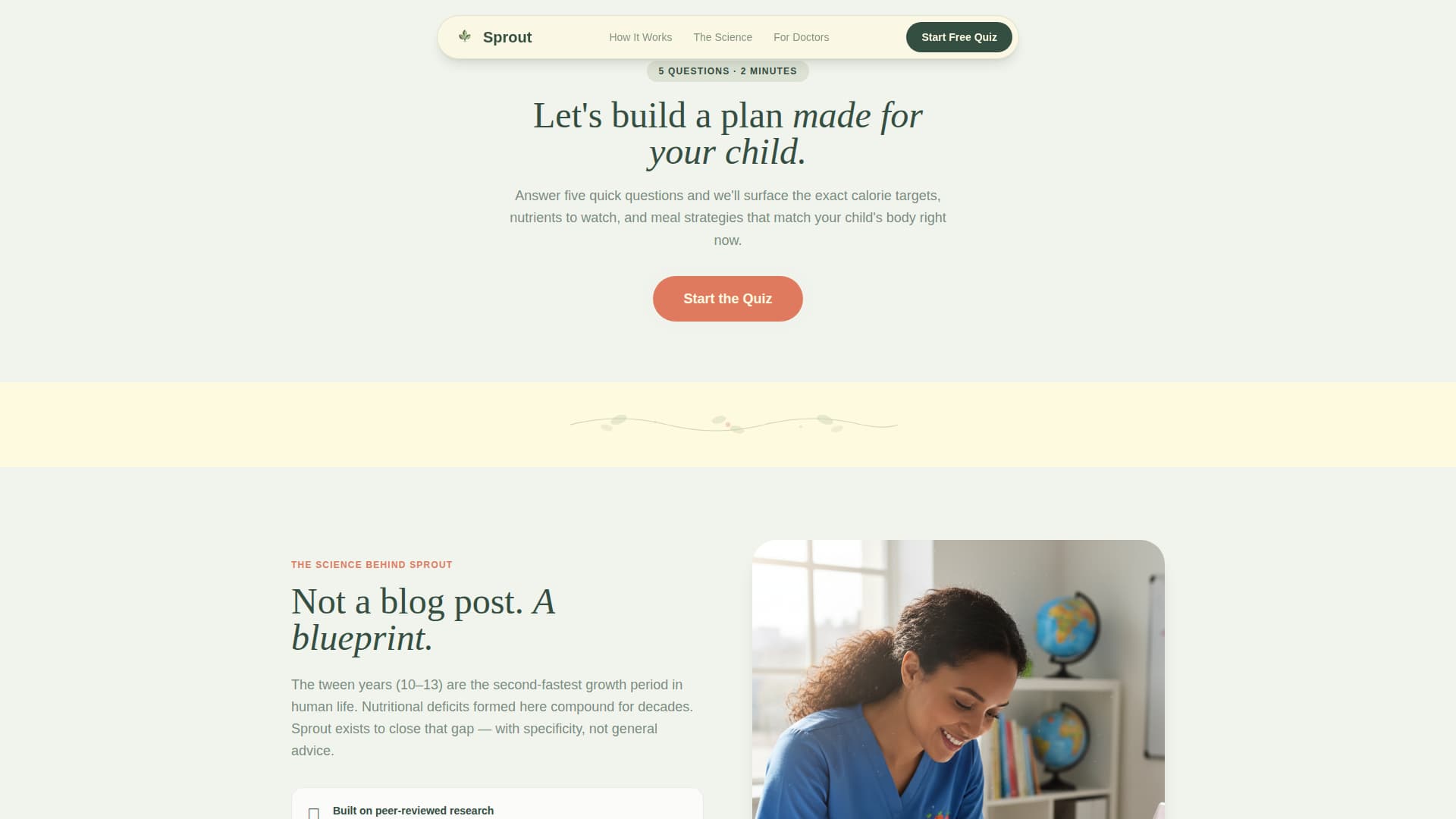 Tween (10-13) Products & Professional Website Template