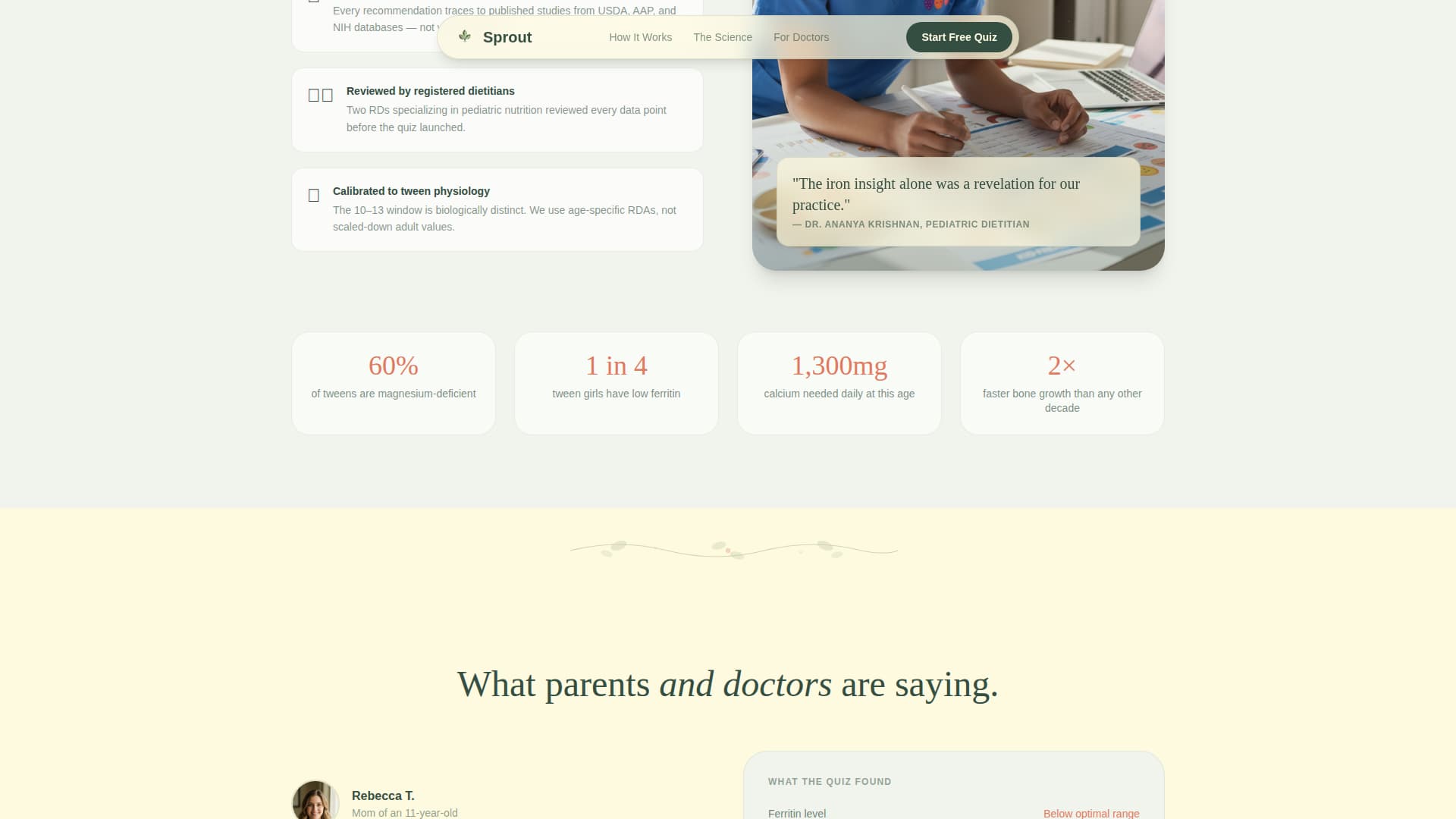 Tween (10-13) Products & Professional Website Template