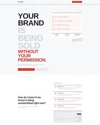 Intellectual Property Specialist FAQ Website Template