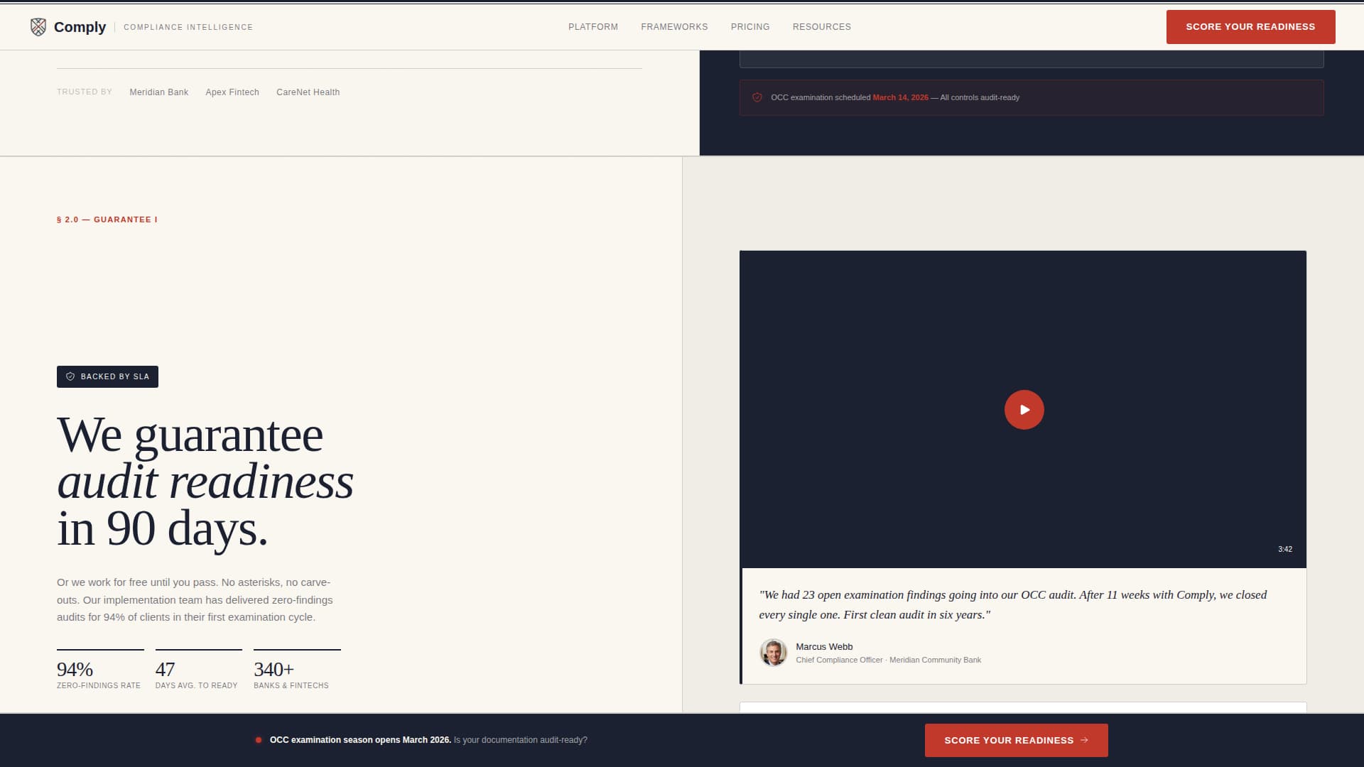 LegalTech & Compliance Software Privacy Policy Website Template