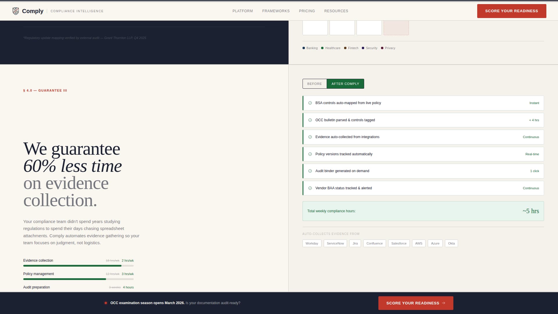 LegalTech & Compliance Software Privacy Policy Website Template