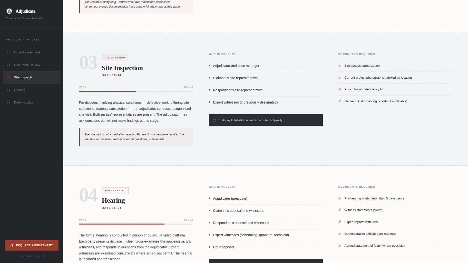Mediation & Alternative Dispute Specialist Professional Website Template