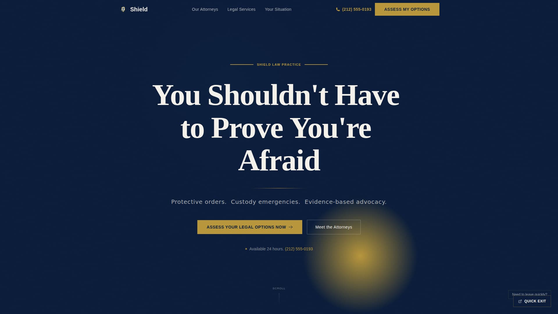 Family & Domestic Law Blog Website Template