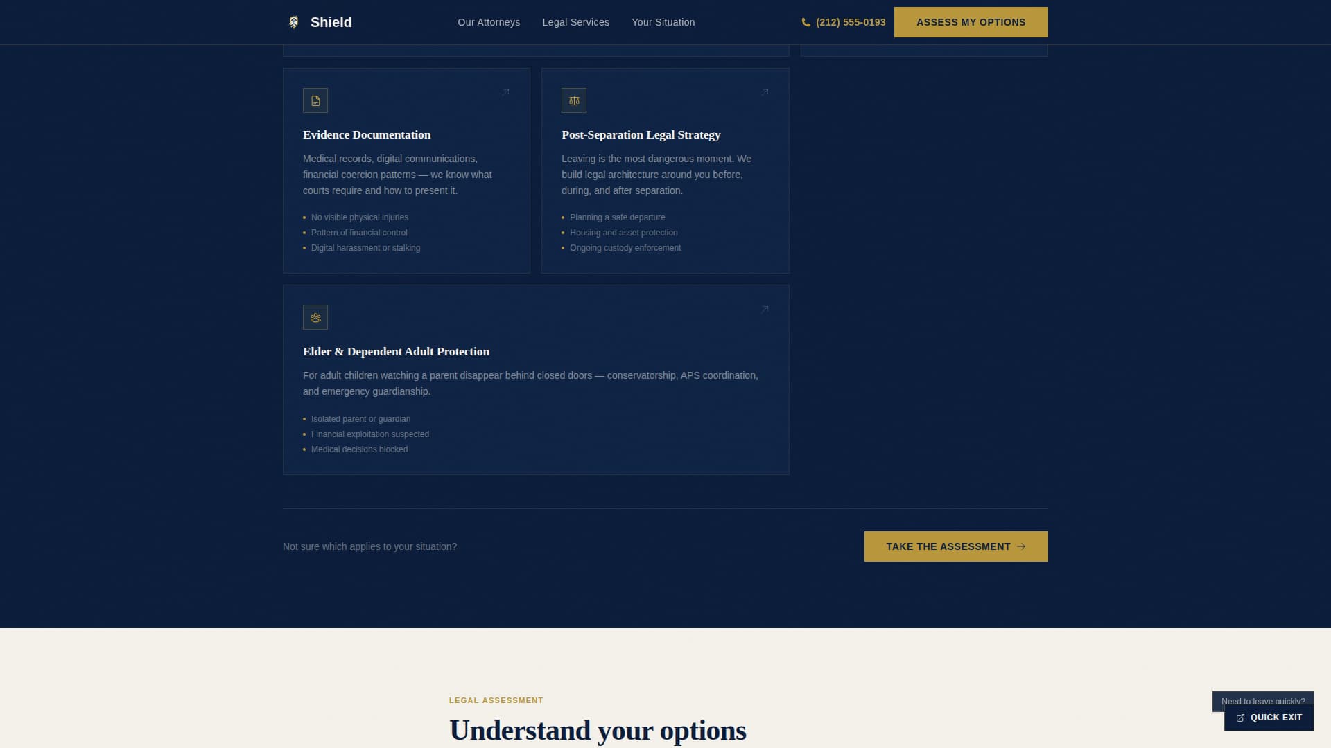 Family & Domestic Law Blog Website Template