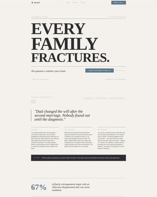 Mediation & Alternative Dispute Portfolio Website Template