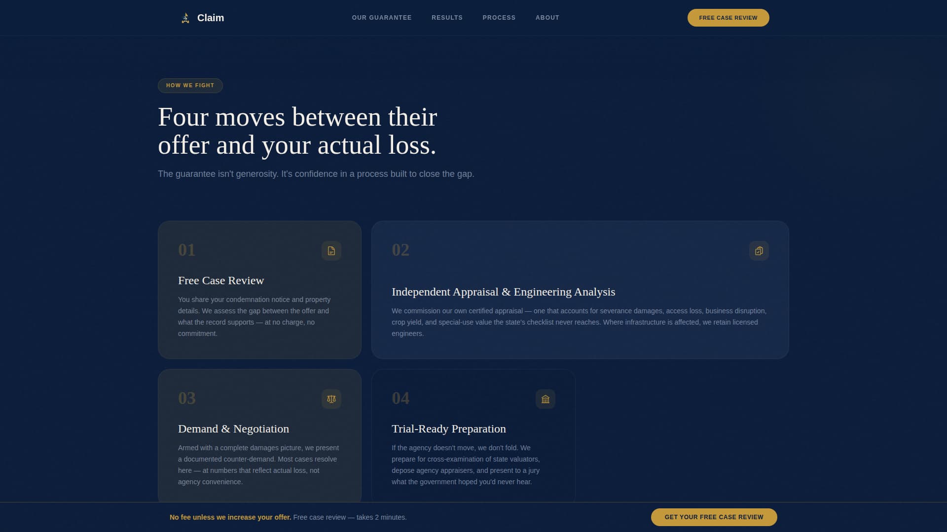 Real Estate & Property Law Professional Website Template