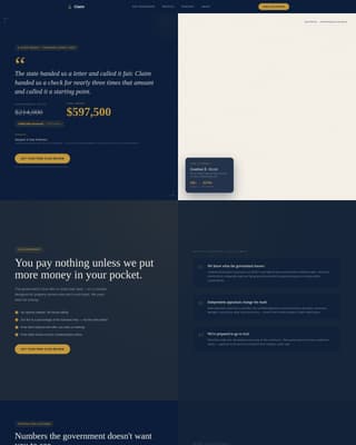 Real Estate & Property Law Professional Website Template