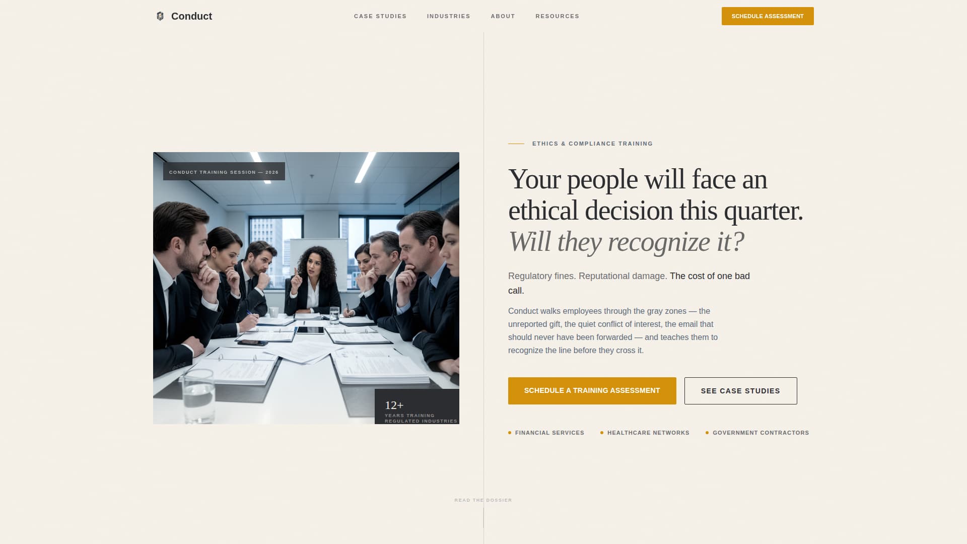 LegalTech & Compliance Software Booking Website Template