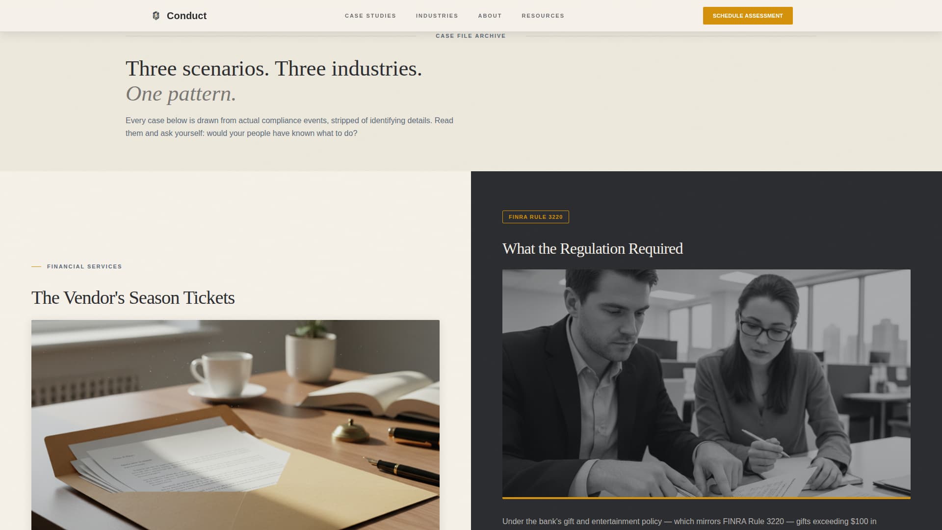 LegalTech & Compliance Software Booking Website Template