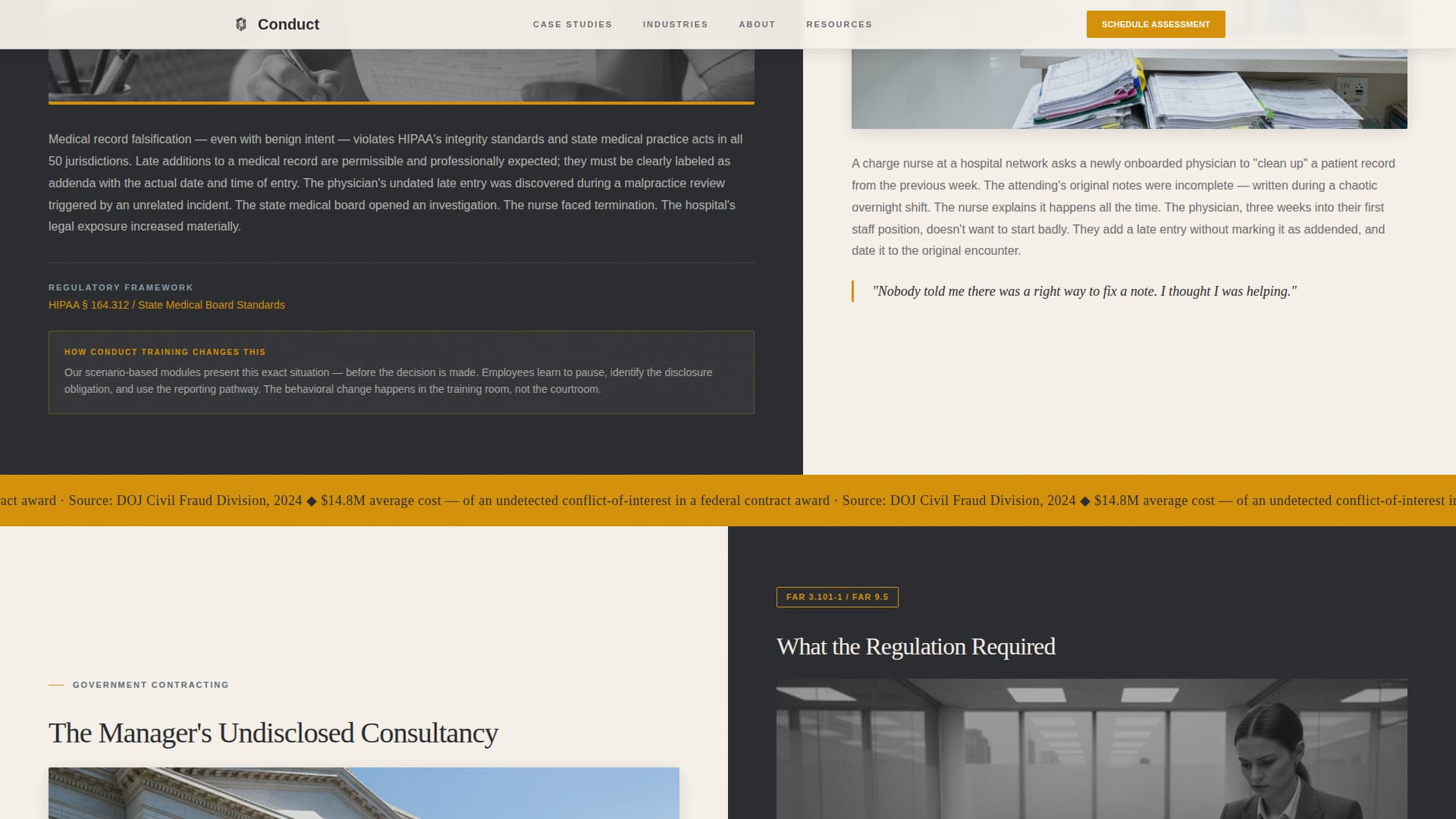 LegalTech & Compliance Software Booking Website Template