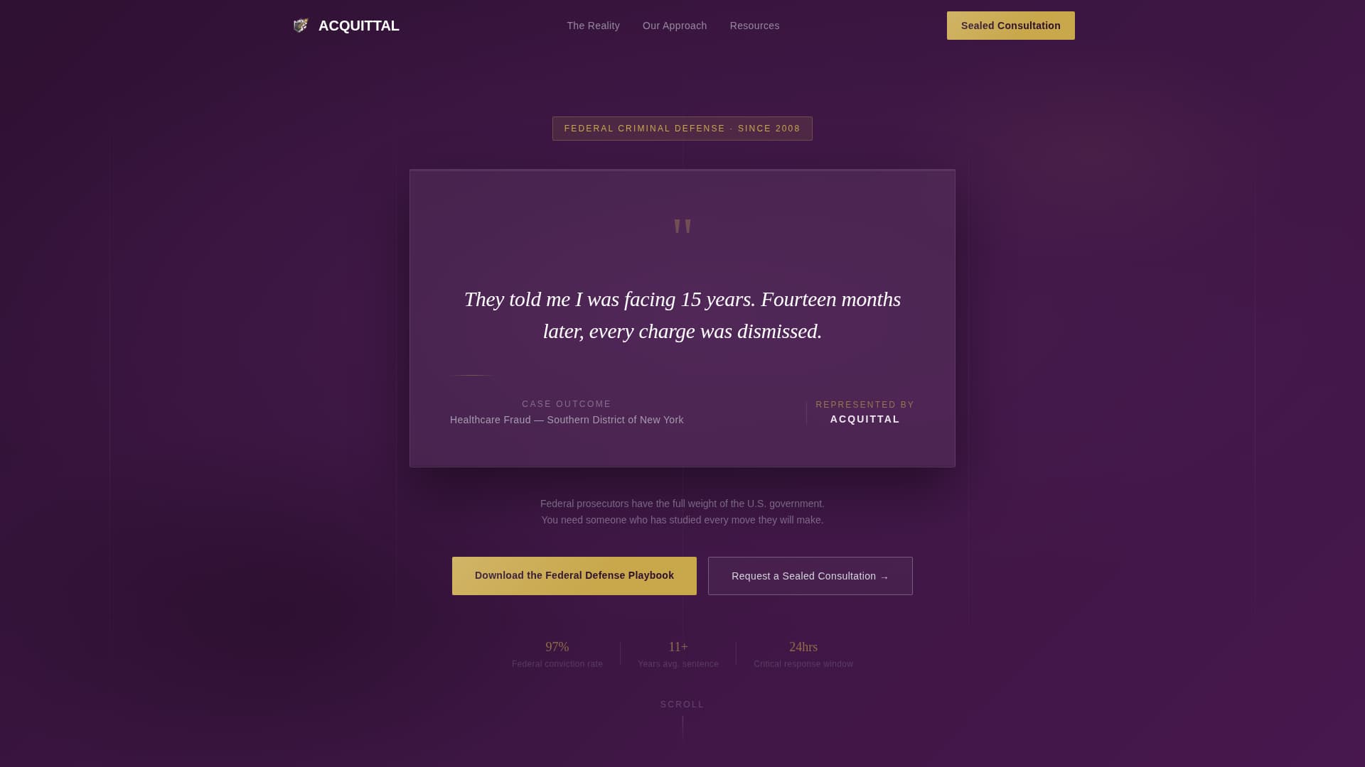 Criminal Defense Reviews Website Template