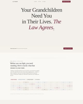 Family & Domestic Law Specialist Booking Website Template
