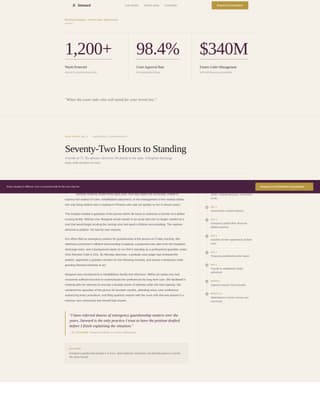 Family & Domestic Law Portfolio Website Template