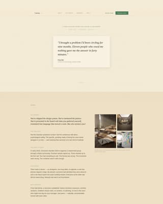 UX Designers Community Blog Website Template