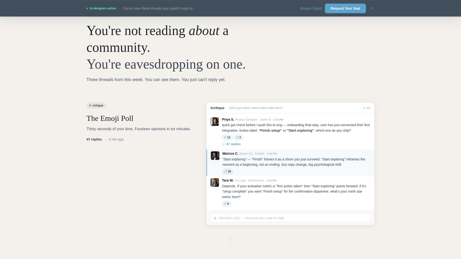 UX Designers Community Advanced Blog Website Template