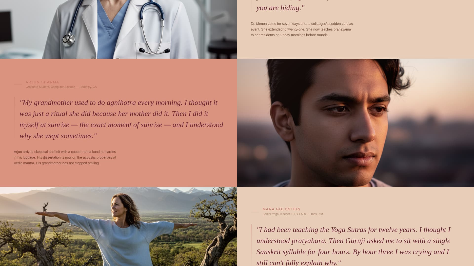 Temple & Hindu Organization Booking Website Template