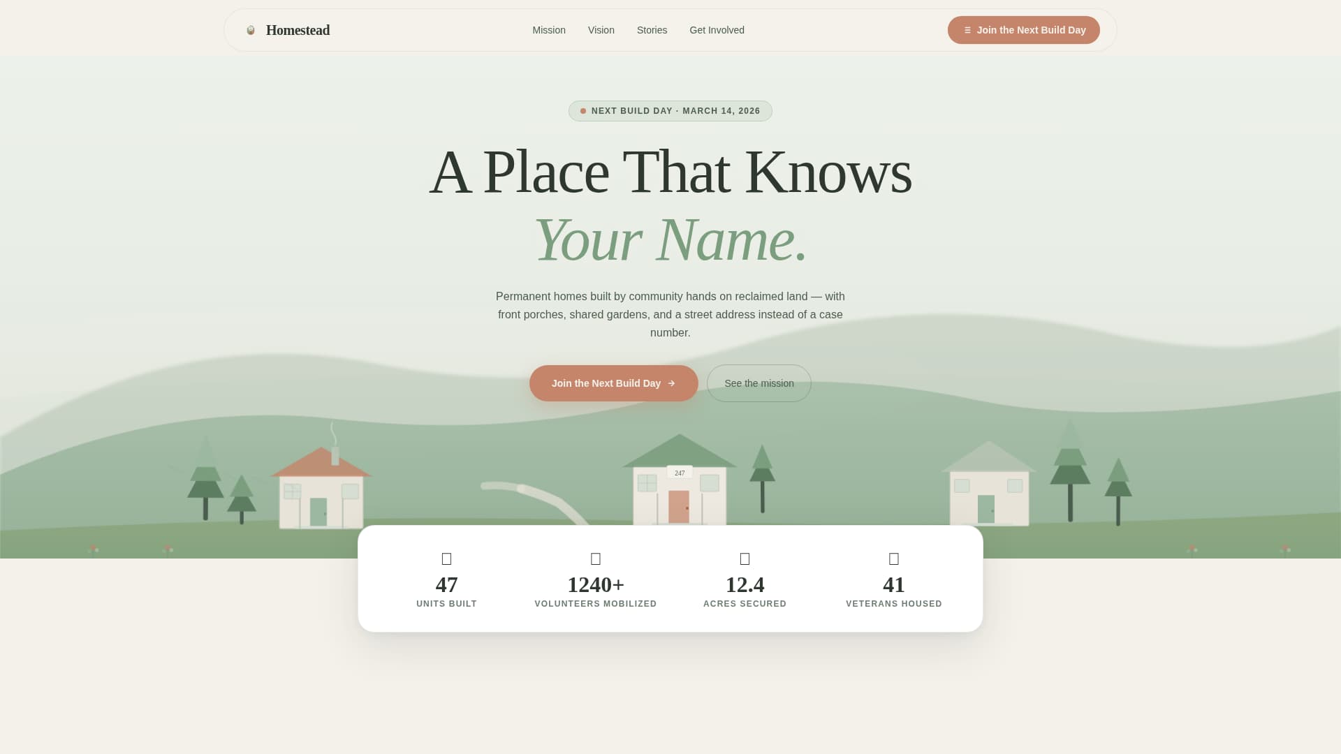 Veteran & Military Support Professional Website Template