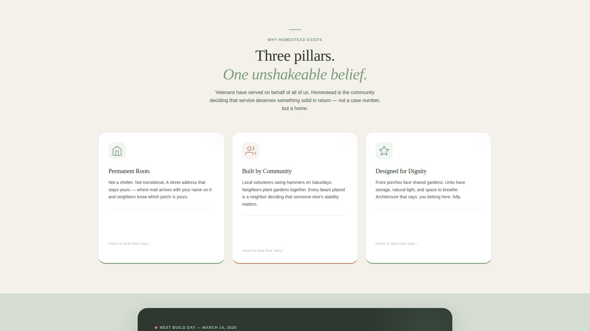Veteran & Military Support Professional Website Template