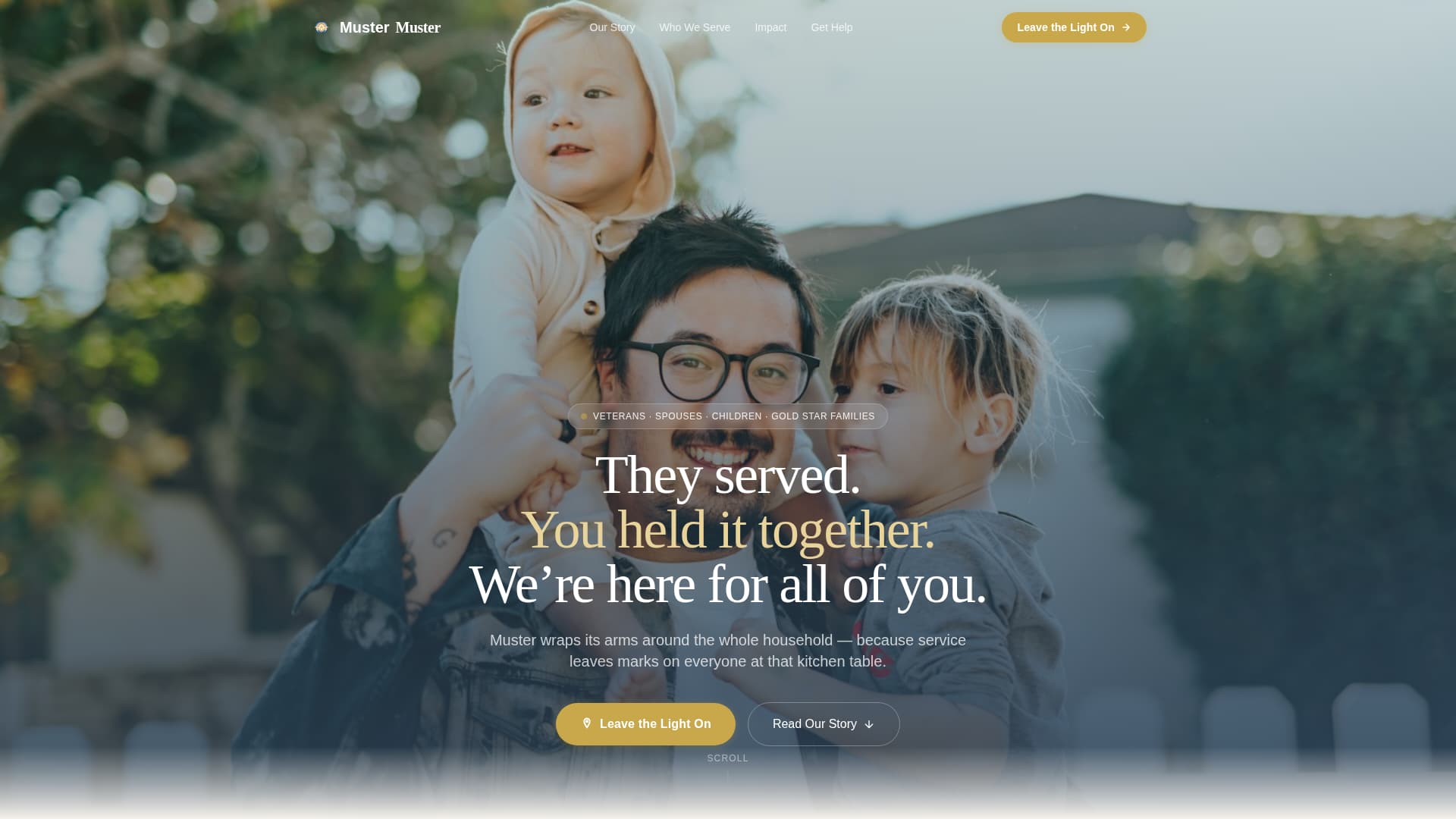 Veteran & Military Support Blog Website Template