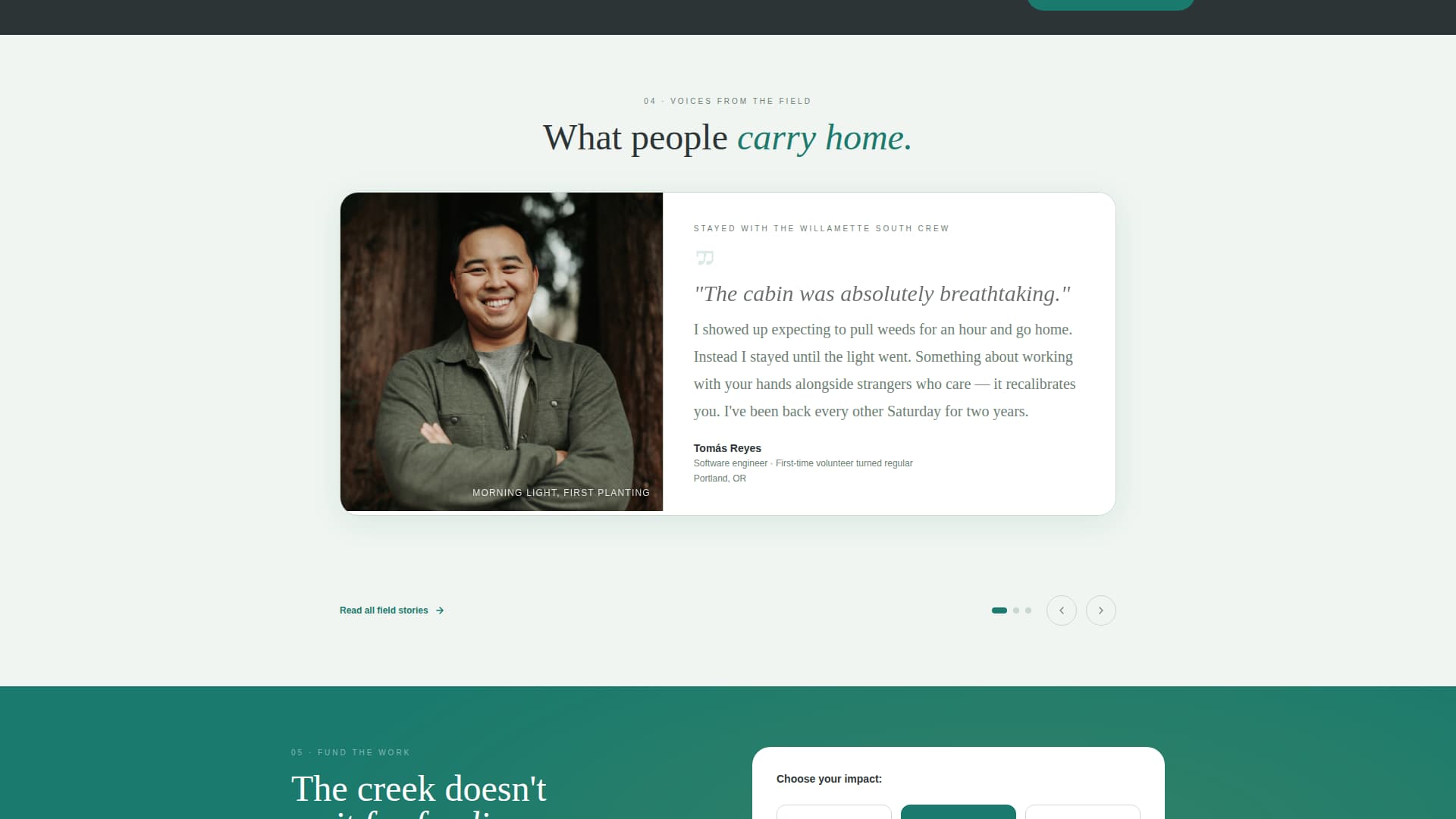 Volunteer & Community Group Careers Website Template