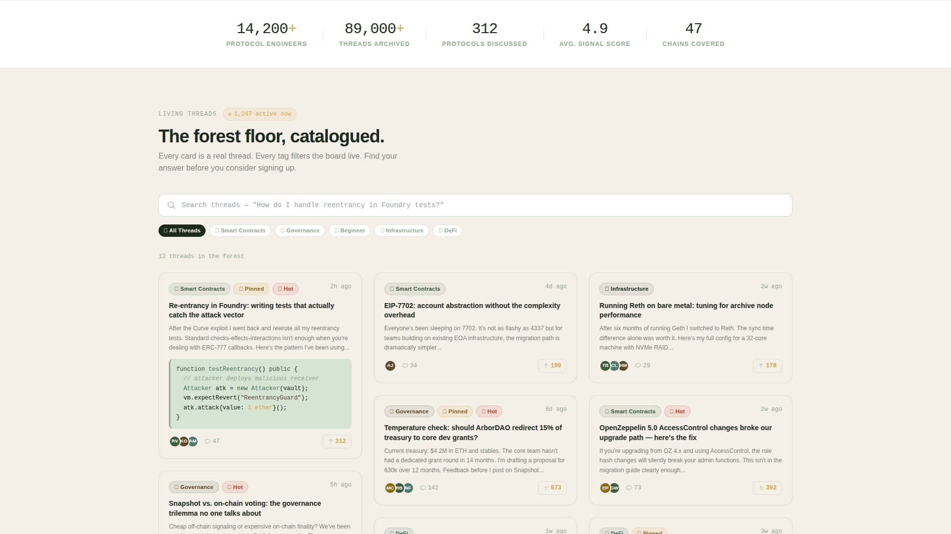 Web3 Developers Community Professional Website Template