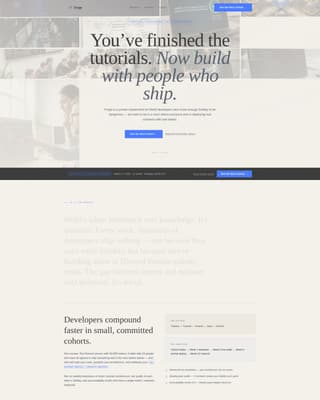 Web3 Developers Community Blog Website Template