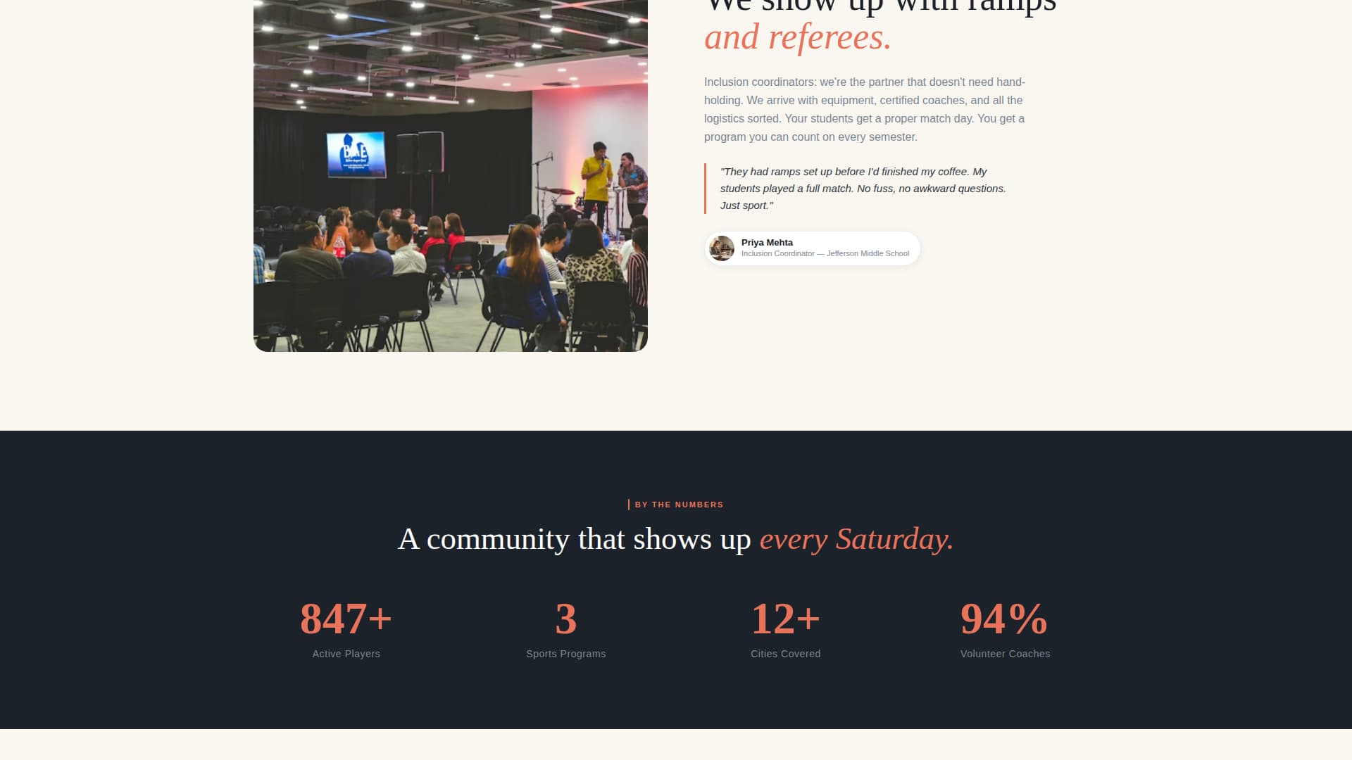 Disability & Inclusion Nonprofit Professional Website Template