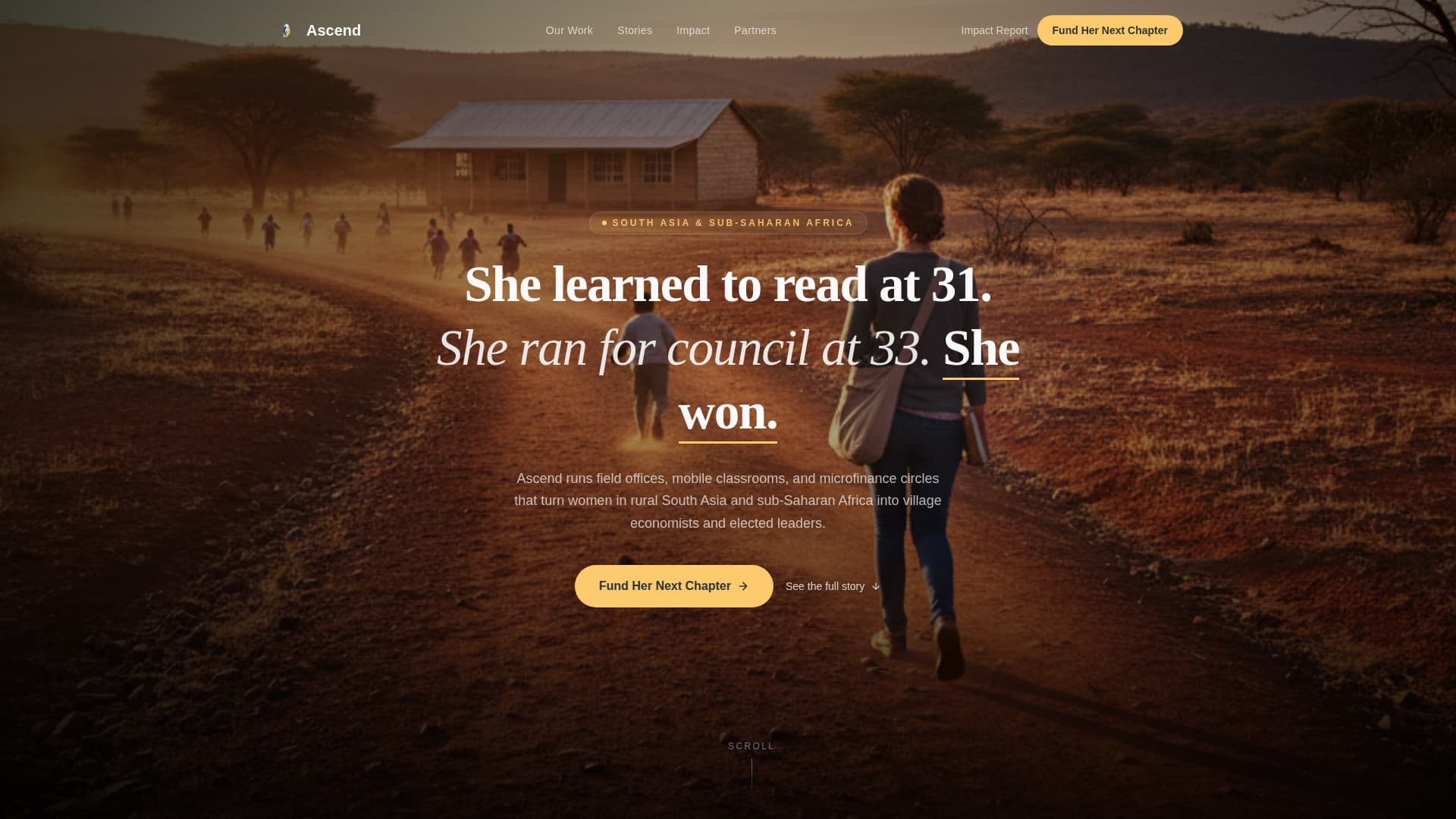 Women's Empowerment Nonprofit Directory Website Template