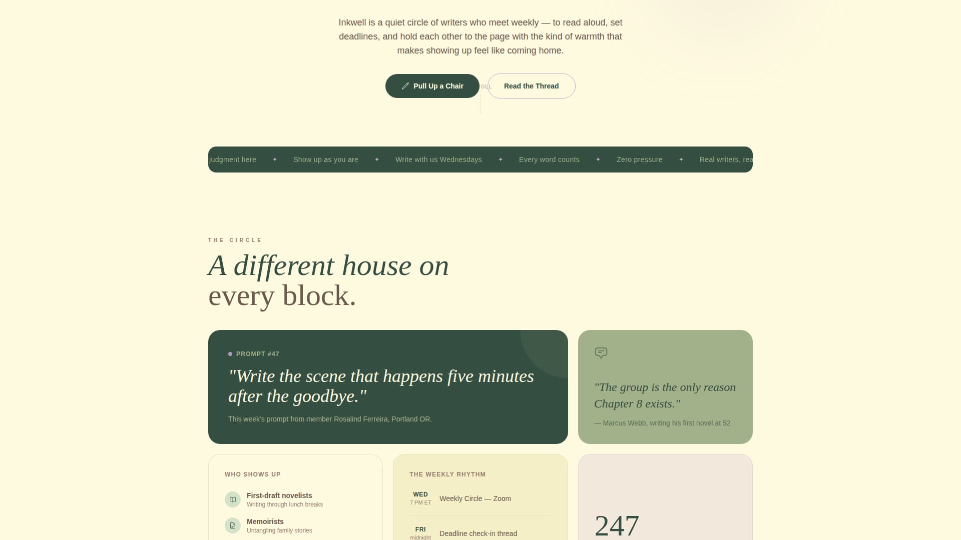 Writers & Authors Community Advanced Blog Website Template