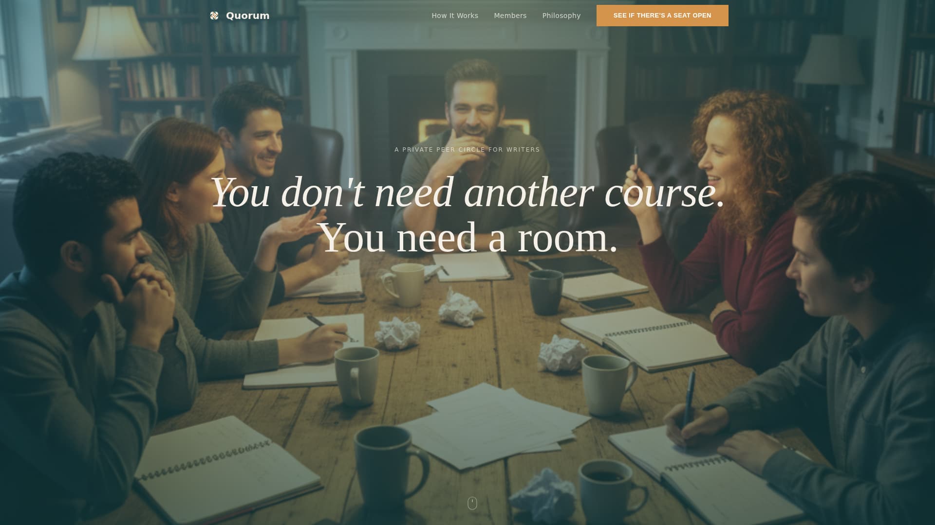 Writers & Authors Community Specialist Blog Website Template