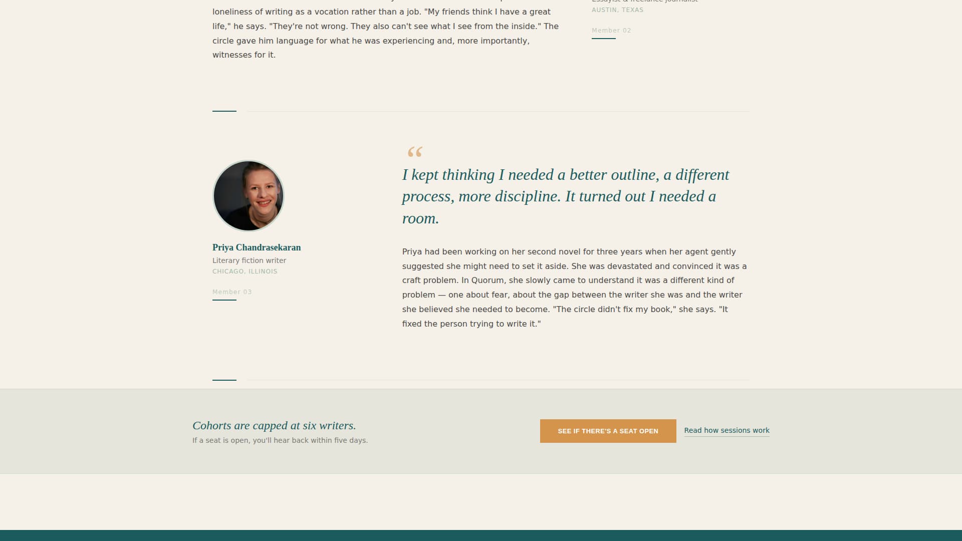 Writers & Authors Community Specialist Blog Website Template