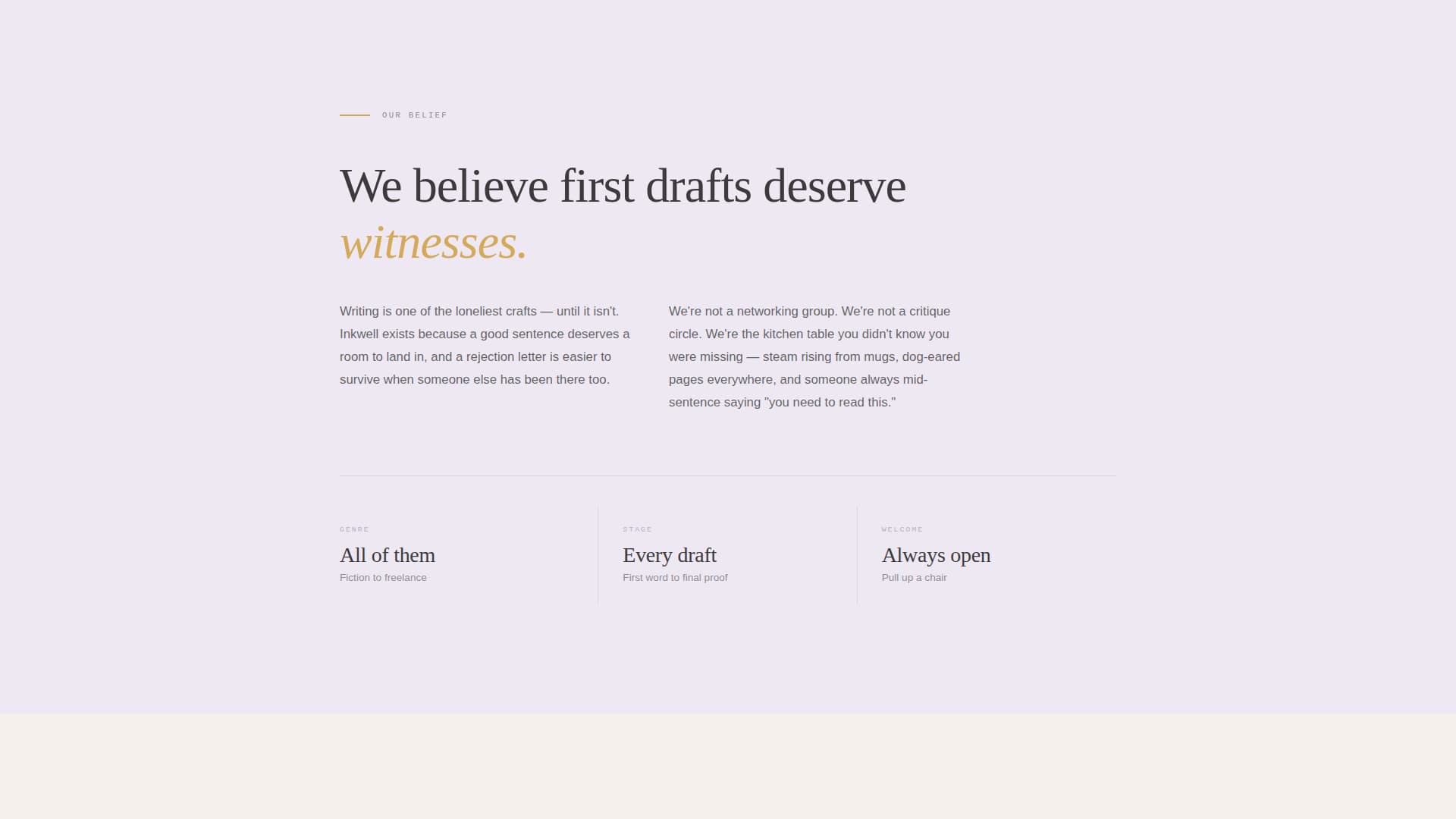 Writers & Authors Community Blog Website Template