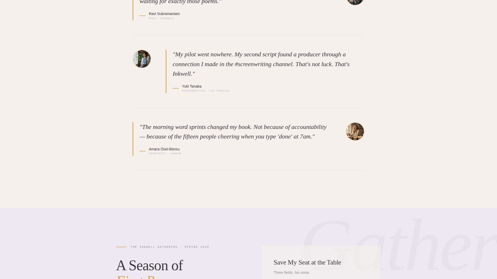 Writers & Authors Community Blog Website Template