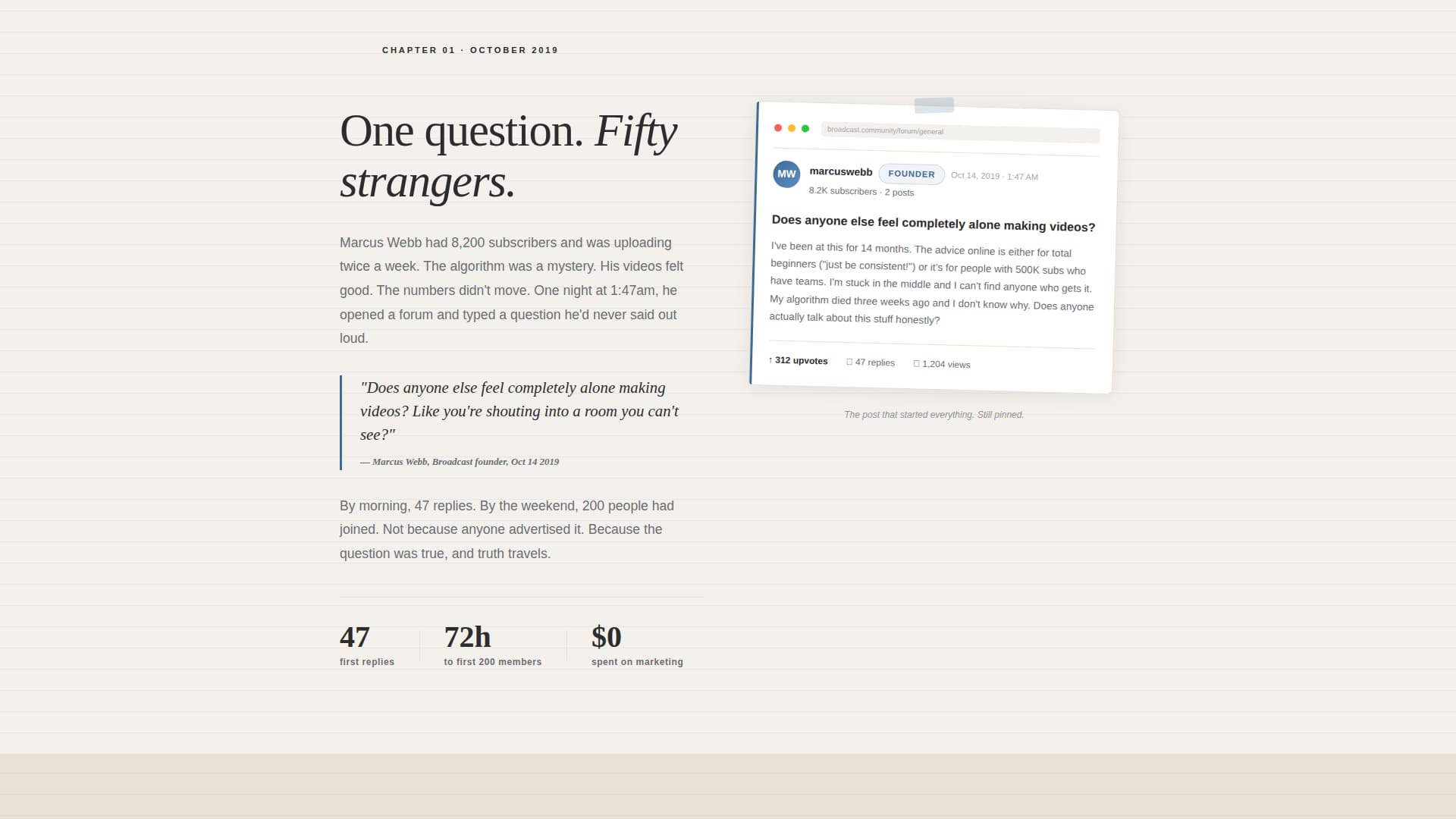 YouTubers Community Advanced Professional Website Template