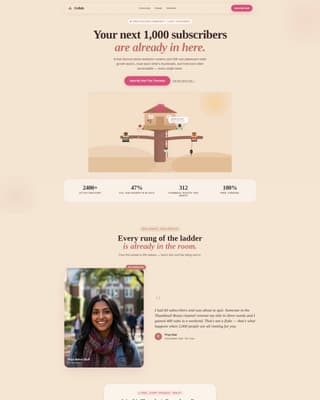 YouTubers Community Professional Website Template