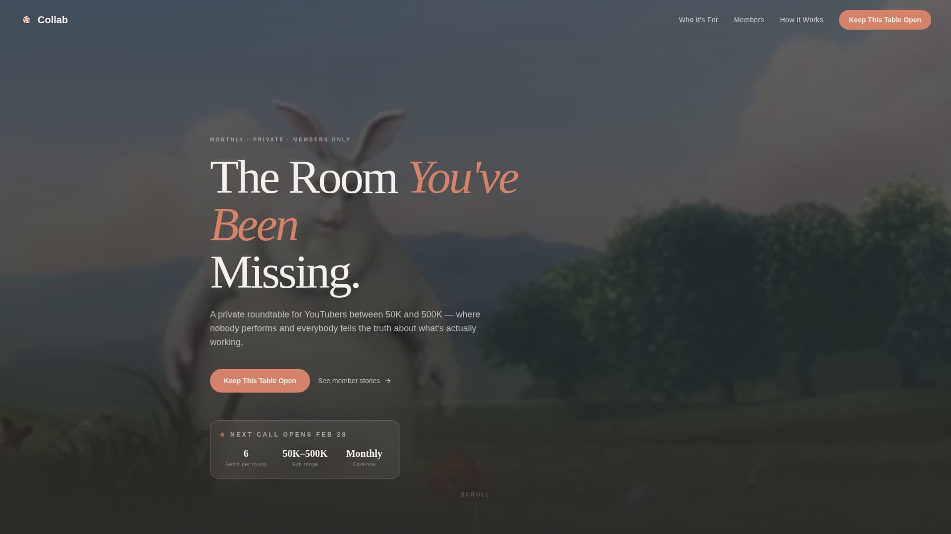 YouTubers Community Specialist Reviews Website Template