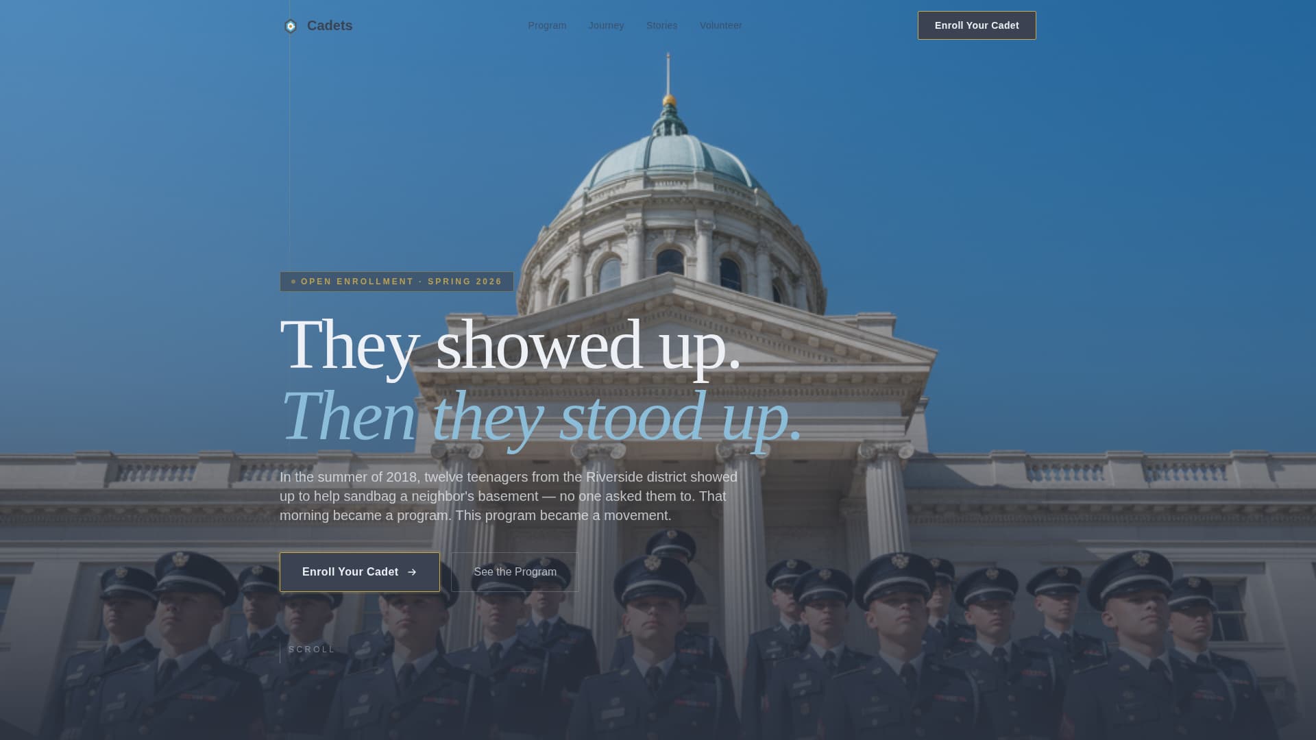 Youth Organization & Club Professional Website Template