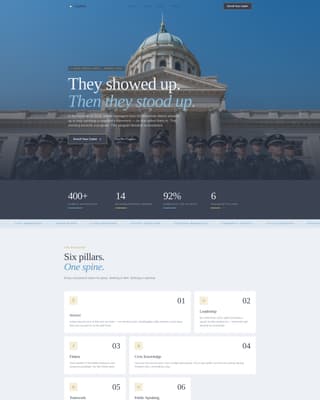 Youth Organization & Club Professional Website Template
