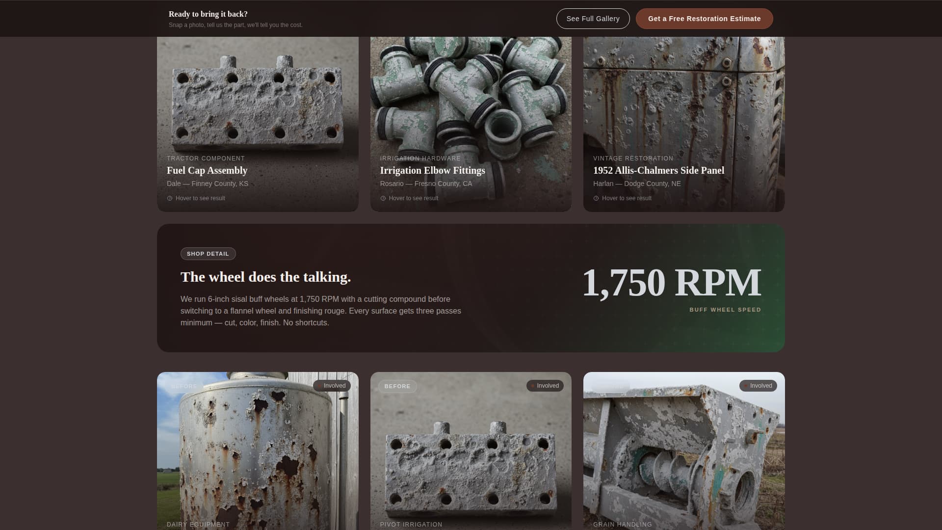Aluminum Products & Portfolio Website Template