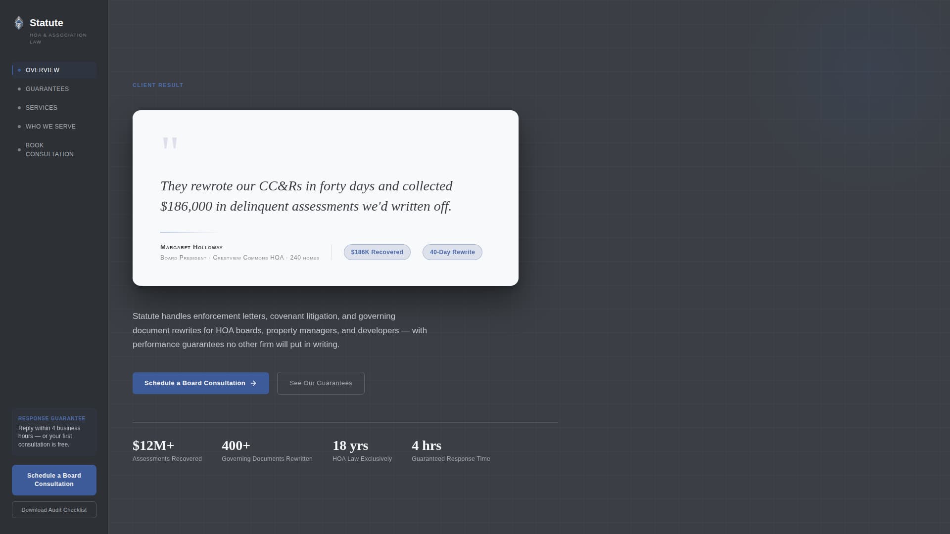 Real Estate & Property Law Booking Website Template