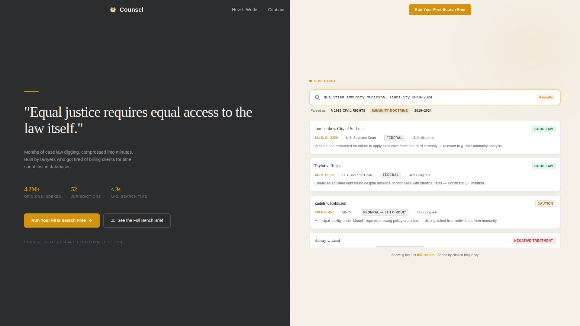 LegalTech & Compliance Software Professional Website Template