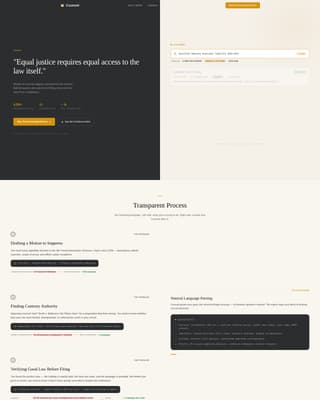 LegalTech & Compliance Software Professional Website Template