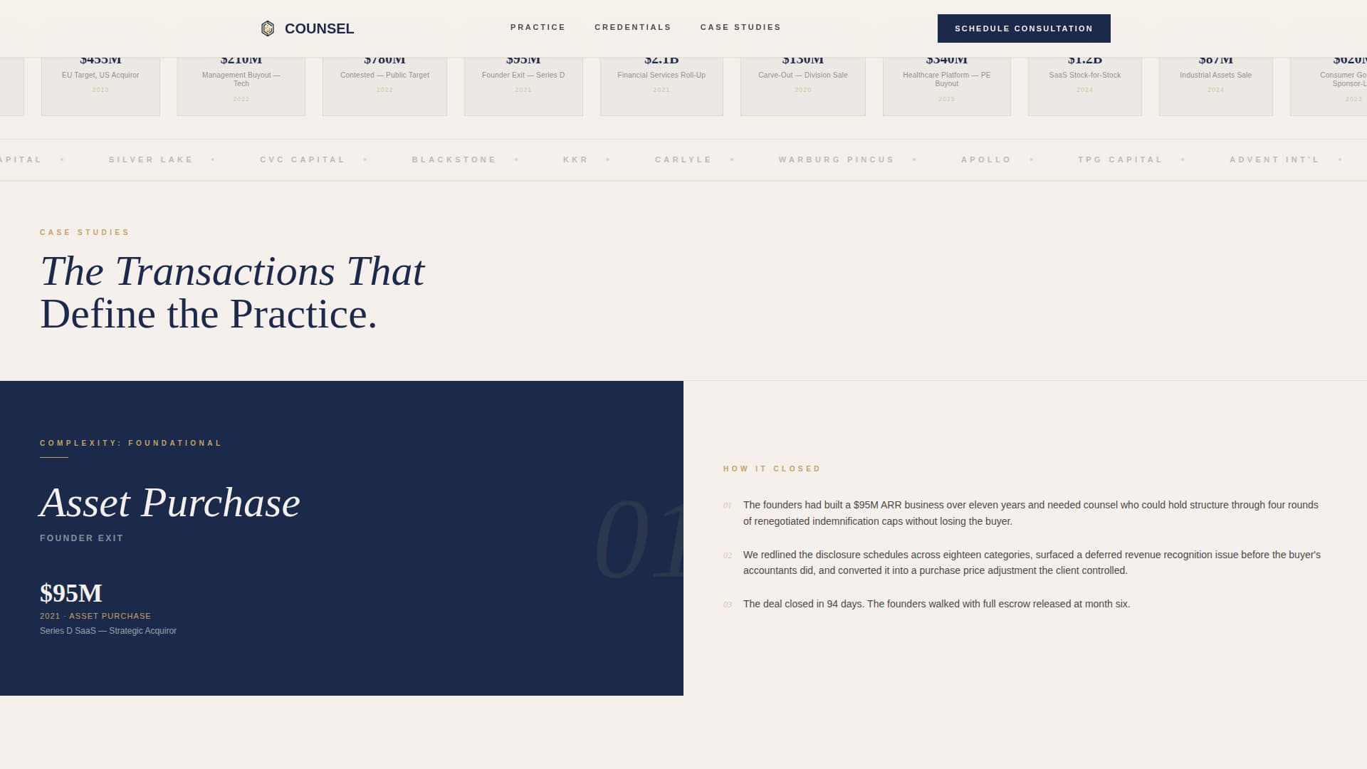 Corporate & Business Law Booking Website Template