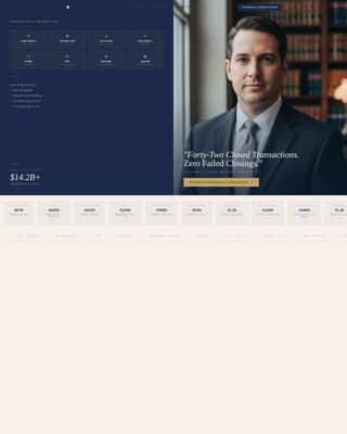 Corporate & Business Law Booking Website Template