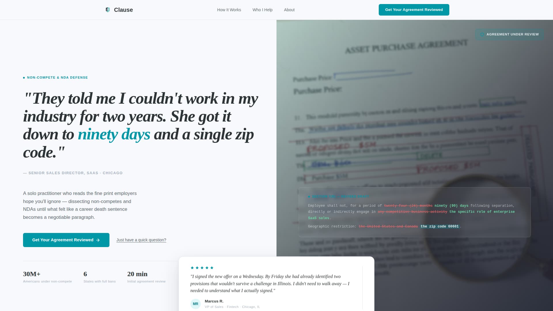 Employment & Labor Law Booking Website Template