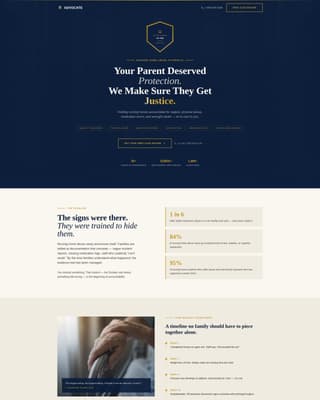Personal Injury & Litigation Professional Website Template