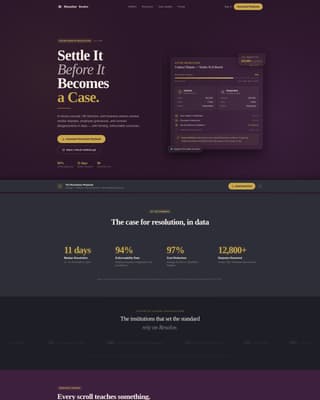 Mediation & Alternative Dispute Professional Website Template