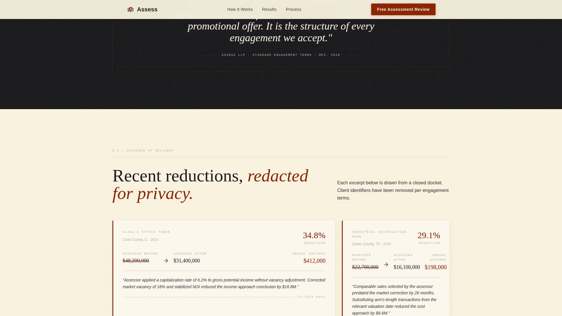 Real Estate & Property Law Pricing Website Template
