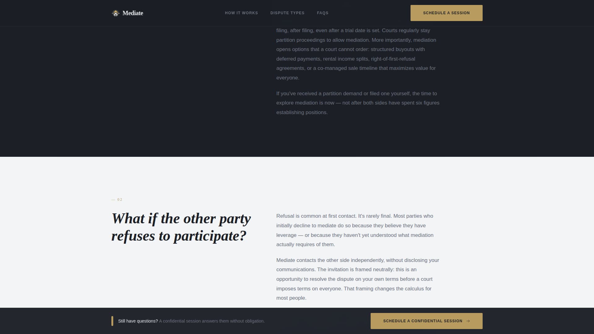 Real Estate & Property Law Booking Website Template