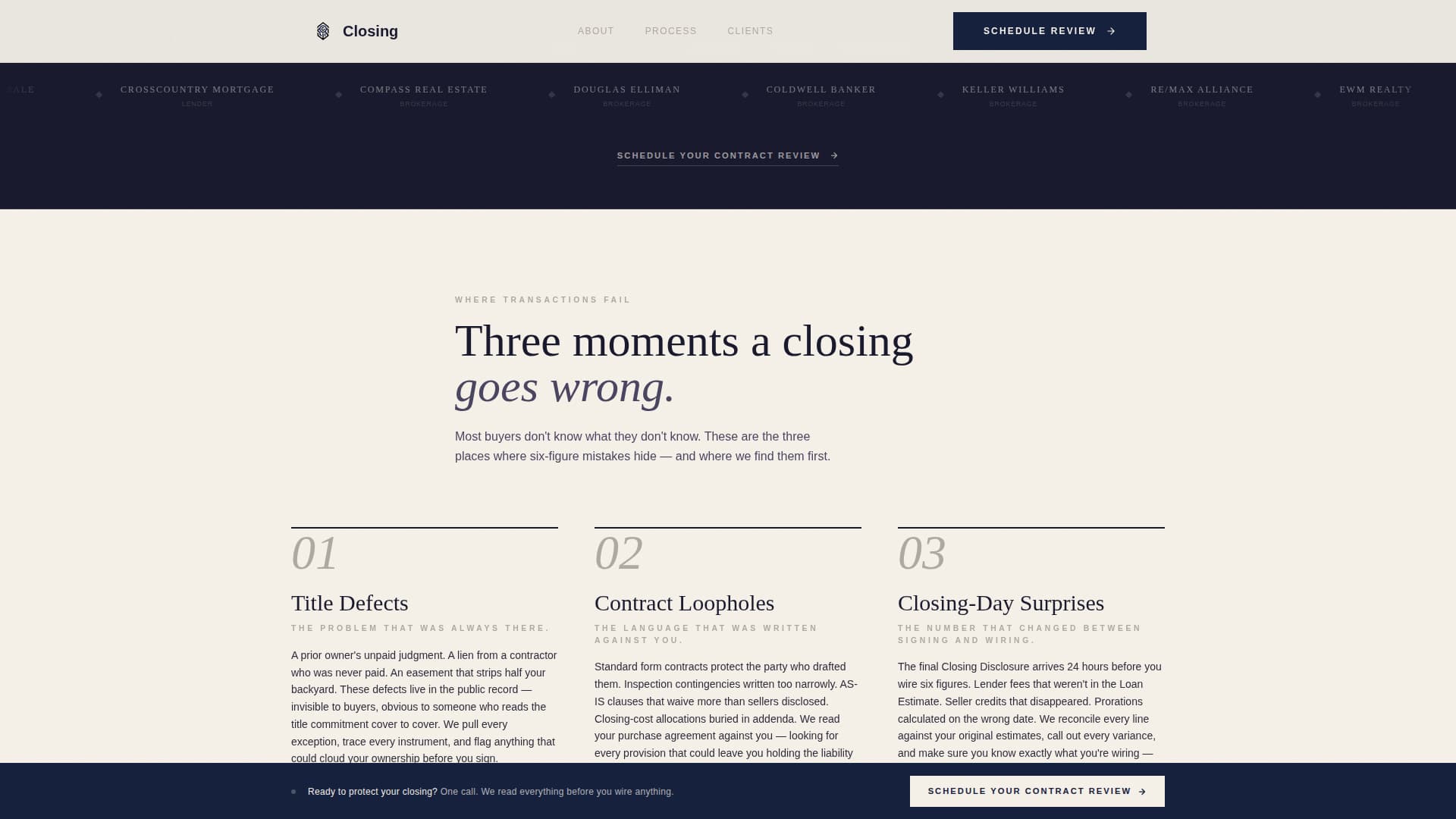 Real Estate & Property Law Advanced Booking Website Template